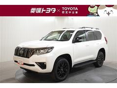 ランドクルーザープラド TX Lパッケージ・ブラックエディション 革シート サンルーフ 4WD メモリーナビ バックカメラ 衝突被害軽減システム ETC LEDヘッドランプ 乗車定員7人 3列シート 記録簿 ディーゼル 中古車画像