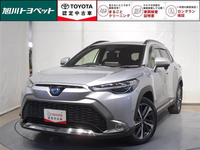 カローラクロス ハイブリッド　Ｚ　４ＷＤ　フルセグ　メモリーナビ　ＤＶＤ再生　ミュージックプレイヤー接続可　バックカメラ　衝突被害軽減システム　ＬＥＤヘッドランプ　ワンオーナー（1枚目）