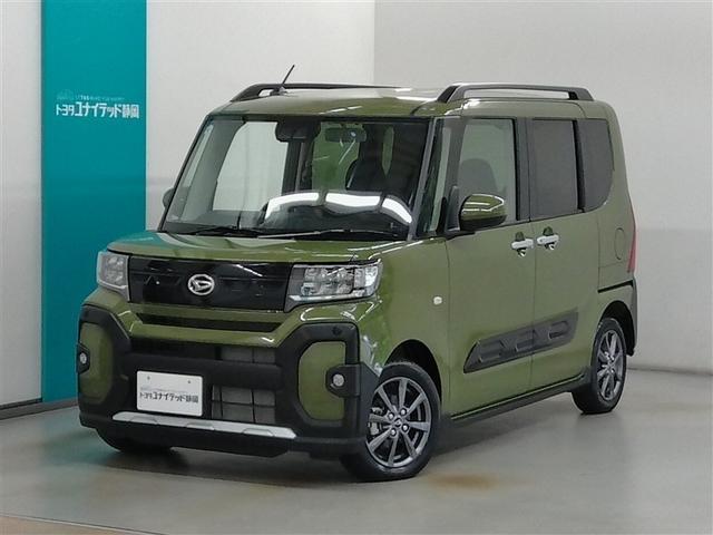 タント ファンクロス　安全装備　衝突被害軽減システム　横滑り防止機能　ＡＢＳ　エアバッグ　盗難防止装置　アイドリングストップ　バックカメラ　ミュージックプレイヤー接続可　スマートキー　キーレス　フル装備　両側電動スライド（1枚目）