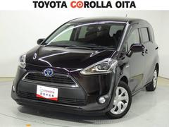 シエンタ ハイブリッドG クエロ フルセグ メモリーナビ DVD再生 バックカメラ 衝突被害軽減システム ETC 両側電動スライド LEDヘッドランプ ウオークスルー 乗車定員7人 3列シート 盗難防止装置 CD スマートキー 中古車画像