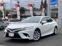 カムリ WS フルセグ メモリーナビ DVD再生 バックカメラ 衝突被害軽減システム ETC ドラレコ LEDヘッドランプ ワンオーナー 記録簿 中古車画像