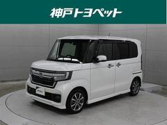 N-BOXカスタム L メモリーナビ フルセグ DVD再生 ミュージックプレイヤー接続可 バックカメラ ETC ドラレコ シートヒーター 両側スライド片側電動スライドドア LEDヘッドライト ホンダセンシング ワンオーナー 中古車画像