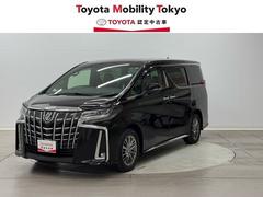 アルファード 3.5エグゼクティブラウンジS 黒革シート 両側電動スライドドア 4WD オートクルーズコントロール 地デジ バックモニター AC100V電源 セキュリティ LEDヘッドランプ メモリーナビ ETC DVD再生 アイドリングストップ 中古車画像