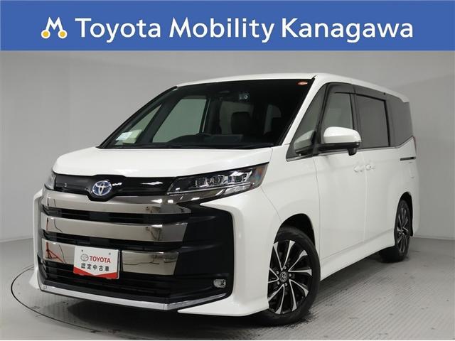 ノア ハイブリッドＳ－Ｚ　トヨタ認定中古車・ワンオーナー・純正ディスプレイオーディオ・バックモニター・前後ドライブレコーダー・デジタルインナーミラー・ＬＥＤヘッドライト・両側パワースライドドア・シートヒーター・パワーバックドア（1枚目）