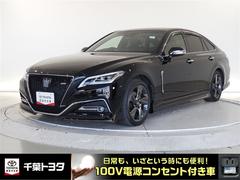 クラウンハイブリッド RS リミテッド タイヤ4本交換 フルエアロ 衝突被害軽減ブレーキ 障害物センサー 車線逸脱警報 ペダル踏み間違い抑制装置 ブラインドモニター 先進ライト ドライブレコーダー クルーズコントロール パーキングアシスト 中古車画像