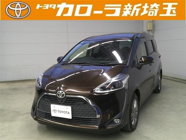 シエンタ Ｇ　クエロ　軽減ブレーキ　両側自動ドア　後カメラ　デュアルエアバック　パワーウィンドウ　フルオートエアコン　ＤＶＤ再生可　ウォークスルー　ＬＥＤヘッド　ナビ＆ＴＶ　スマキー　ＶＳＣ　３列　キーレス　アルミ　イモビ（1枚目）