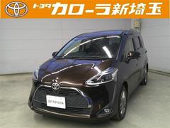 シエンタ G クエロ 軽減ブレーキ 両側自動ドア 後カメラ デュアルエアバック パワーウィンドウ フルオートエアコン DVD再生可 ウォークスルー LEDヘッド ナビ&TV スマキー VSC 3列 キーレス アルミ イモビ 中古車画像