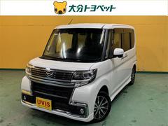 タント カスタムX トップエディションSAIII フルセグ メモリーナビ DVD再生 ミュージックプレイヤー接続可 バックカメラ 衝突被害軽減システム ETC ドラレコ 電動スライドドア LEDヘッドランプ ワンオーナー 記録簿 アイドリングストップ 中古車画像
