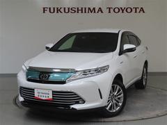 ハリアーハイブリッド プログレス 4WD フルセグ メモリーナビ DVD再生 ミュージックプレイヤー接続可 バックカメラ 衝突被害軽減システム ETC ドラレコ LEDヘッドランプ ワンオーナー 記録簿 アイドリングストップ 中古車画像