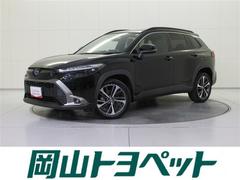 カローラクロス ハイブリッド Z サンルーフ フルセグ メモリーナビ ミュージックプレイヤー接続可 バックカメラ 衝突被害軽減システム ETC LEDヘッドランプ ワンオーナー 記録簿 アイドリングストップ 中古車画像