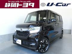N-BOXカスタム G・EXターボホンダセンシング アルミ Rカメ クルコン ナビTV サイドエアバッグ 整備記録簿 LEDヘットライト ETC Fセグ メモリーナビ 横滑り防止 AUX パワーステアリング ドライブレコーダー DVD再生可 AC 中古車画像