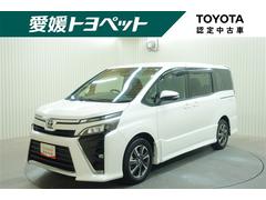 ヴォクシー ZS フルセグ メモリーナビ DVD再生 バックカメラ 衝突被害軽減システム ETC ドラレコ 両側電動スライド LEDヘッドランプ ウオークスルー 乗車定員7人 3列シート 記録簿 アイドリングストップ 中古車画像