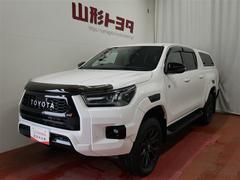 ハイラックス Z GRスポーツ 4WD メモリーナビ ミュージックプレイヤー接続可 バックカメラ 衝突被害軽減システム ETC LEDヘッドランプ ワンオーナー アイドリングストップ ディーゼル 中古車画像