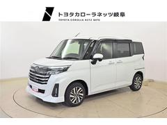 ルーミー カスタムG アイドリング 両側電動SD LEDヘット バックビューモニター 衝突回避ブレーキ 地デジ スマートキー メモリナビ クルーズコントロール 点検記録簿 DVD ETC 1オーナー オートエアコン ABS 中古車画像