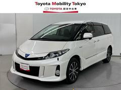 エスティマハイブリッド アエラス プレミアムエディション Bモニター ミュージックプレイヤー接続可 クルーズコントロール ドライブレコーダー 両側自動ドア フルタイム4WD 地デジ ナビ&TV AC100V電源 ABS 3列シート 盗難防止装置 DVD再生 中古車画像