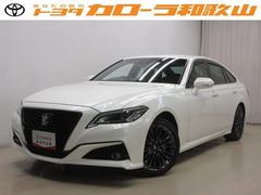 クラウンハイブリッド S スポーツスタイル フルセグ メモリーナビ DVD再生 バックカメラ 衝突被害軽減システム ETC LEDヘッドランプ 中古車画像