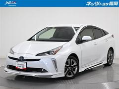 プリウス Sツーリングセレクション エアロ エアバック 地デジ Bモニ AC100V LEDヘッド イモビ オートクルーズ 横滑り防止 サイドエアバック DVD再生可 ETC スマートキー メモリ-ナビ 助手席エアバック ナビTV AW 中古車画像