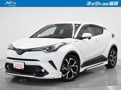 C-HR G ハーフ革 TSS エアロ DVD再生可 定期点検記録簿 LEDヘッド バックモニタ イモビライザー ナビ&TV ETC付 キーフリーシステム スマキー 横滑り防止機能 クルーズC ドライブレコ-ダ- 中古車画像