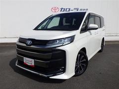 ノア ハイブリッドS-Z 横滑り防止機能 エアバッグ オートクルーズコントロール 地デジ 両側自動ドア ダブルエアコン スマートエントリー LEDランプ バックモニター メモリナビ 3列シート ETC付き ABS AC100V 中古車画像