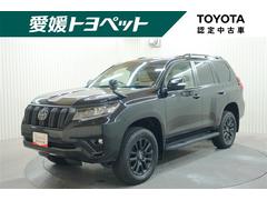 ランドクルーザープラド TX Lパッケージ マットブラックエディション 革シート サンルーフ フルセグ メモリーナビ DVD再生 バックカメラ 衝突被害軽減システム ETC ドラレコ LEDヘッドランプ 乗車定員7人 3列シート 記録簿 中古車画像