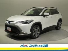 カローラクロス ハイブリッド Z 衝突被害軽減システム バックカメラ ETC 電動シート ハーフレザー オートクルーズコントロール LEDヘッドランプ スマートキー キーレス ハイブリッド ワンオーナー 中古車画像