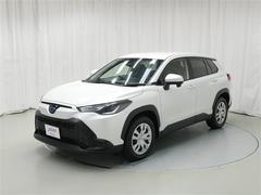 カローラクロス ハイブリッド G 4WD メモリーナビ ミュージックプレイヤー接続可 バックカメラ 衝突被害軽減システム ETC LEDヘッドランプ 記録簿 中古車画像