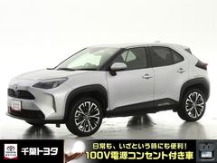 ヤリスクロス ハイブリッドZ 100V電源 ドラレコ ミュージックプレイヤー接続可 電動シート 4WD アルミホイール LEDヘッドランプ キーレス 盗難防止装置 ハイブリッド オートクルーズコントロール 中古車画像