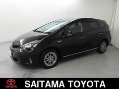 プリウスアルファ S チューン ブラックII メモリーナビ フルセグTV CDDVD再生 Bluetooth バックモニター ETC スマートキー シートヒーター LEDヘッドランプ 中古車画像