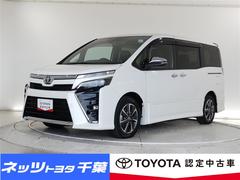 ヴォクシー ZS 煌III フルセグ メモリーナビ 後席モニター バックカメラ 衝突被害軽減システム ETC 両側電動スライド LEDヘッドランプ 3列シート ウオークスルー ワンオーナー DVD再生 記録簿 乗車定員7人 CD 中古車画像