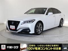 クラウンハイブリッド RSアドバンス 衝突被害軽減ブレーキ 障害物センサー 車線逸脱警報 ペダル踏み間違い抑制装置 ブラインドモニター 先進ライト ドライブレコーダー クルーズコントロール シートヒーター・エアコン LEDヘッドライト 中古車画像