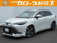 カローラクロス ハイブリッド Z PCS 4WD車 ABS ETC車載器 地デジTV ナビ&TV 記録簿 アルミホイール Bカメラ エアバッグ 助手席エアバッグ サイドエアバッグ メモリーナビ オートエアコン 中古車画像