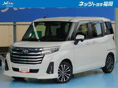 ルーミー カスタムG-T 助手席エアバック 両側オートスライドドア LEDライト 横滑り防止機能 クルコン 点検記録簿 ETC付 アルミホイール キーレス DVD ドラレコ ナビ&TV セキュリティ エアバッグ オートエアコン 中古車画像