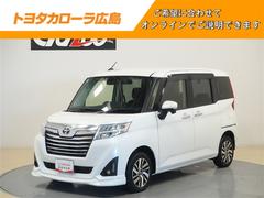 ルーミー カスタムG フルセグ メモリーナビ DVD再生 ミュージックプレイヤー接続可 バックカメラ 衝突被害軽減システム ETC ドラレコ 両側電動スライド LEDヘッドランプ ウオークスルー ワンオーナー 記録簿 中古車画像