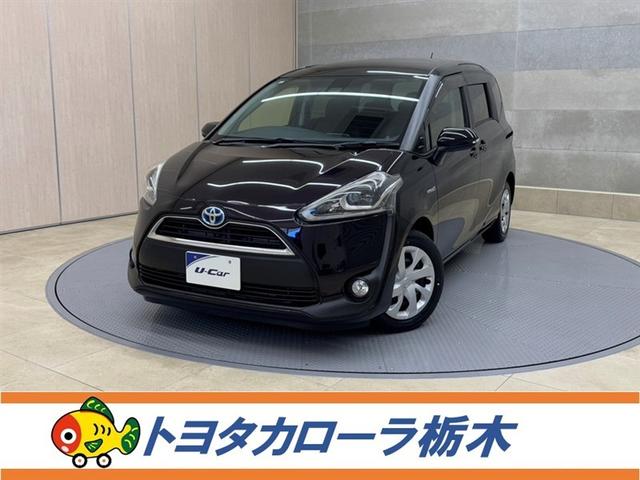 シエンタ(トヨタ) ハイブリッドG クエロ 衝突被害軽減ブレーキ ナビ フルセグ Bluetooth シートヒーター ワンオーナー ETC LED バックモニター 両側電動スライドドア スマートキー オートエアコン 先進ライト 車線逸脱警報 中古車画像