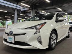プリウス A 衝突軽減ブレーキシステム Bモニタ LEDヘッド クルーズコントロール セキュリティー スマートキー パワーステアリング ドライブレコーダー ETC アルミホイル オートエアコン SRS ABS 中古車画像