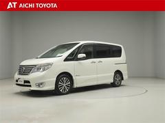 セレナ ハイウェイスター S-ハイブリッド アイドリングSTOP スマートエントリー AUX 3列シート オートクルーズ セキュリティ ウォークスルー Bカメラ ドライブレコーダー アルミホイール メモナビ ABS ナビTV キーレス VSA 中古車画像