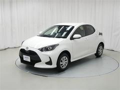 ヤリス X 4WD メモリーナビ ミュージックプレイヤー接続可 バックカメラ 衝突被害軽減システム ETC 記録簿 中古車画像