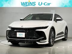 クラウンクロスオーバー Gアドバンスド・レザーパッケージ TSS ハーフレザー フルセグTV パワーシート LEDヘッドライト クルーズコントロール Bカメラ エアロ ドライブレコーダ オートエアコン アルミホイル ETC付 横滑り防止装置 4WD TV 中古車画像