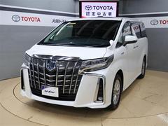 アルファードハイブリッド SR Cパッケージ サンルーフ 4WD フルセグ メモリーナビ DVD再生 バックカメラ 衝突被害軽減システム ETC 両側電動スライド LEDヘッドランプ 乗車定員7人 3列シート ワンオーナー PKSB 中古車画像
