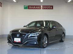 クラウンハイブリッド RSアドバンス 衝突被害軽減装置 黒革シート ナビ LEDヘットライト 後カメラ AC エアバッグ パワーウィンドウ メモリナビ アルミ パワステ 助手席エアバッグ カーテンエアバック ABS パノラマルーフ 中古車画像