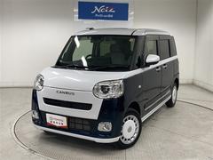 ムーヴキャンバス ストライプスG 4WD フルセグ ミュージックプレイヤー接続可 バックカメラ 衝突被害軽減システム ETC ドラレコ 両側電動スライド LEDヘッドランプ ワンオーナー アイドリングストップ 中古車画像