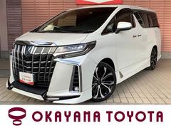 アルファードハイブリッド エグゼクティブラウンジS 革シート 4WD フルセグ メモリーナビ DVD再生 ミュージックプレイヤー接続可 後席モニター バックカメラ 衝突被害軽減システム ETC ドラレコ 両側電動スライド LEDヘッドランプ 3列シート 中古車画像