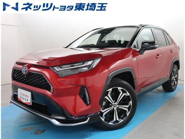RAV4 PHV(トヨタ) Z 社用車 ディスプレイオーディオ 全周囲カメラ サンルーフ 4WD 衝突被害軽減 デジタルインナーミラー ブラインドスポットモニター レーダークルーズ 純正19インチアルミホイール 中古車画像