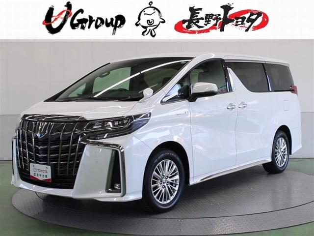 アルファードハイブリッド(トヨタ) S タイプゴールド 4WD フルセグ メモリーナビ DVD再生 ミュージックプレイヤー接続可 後席モニター バックカメラ 衝突被害軽減システム ETC 両側電動スライド LEDヘッドランプ 乗車定員7人 3列シート 中古車画像