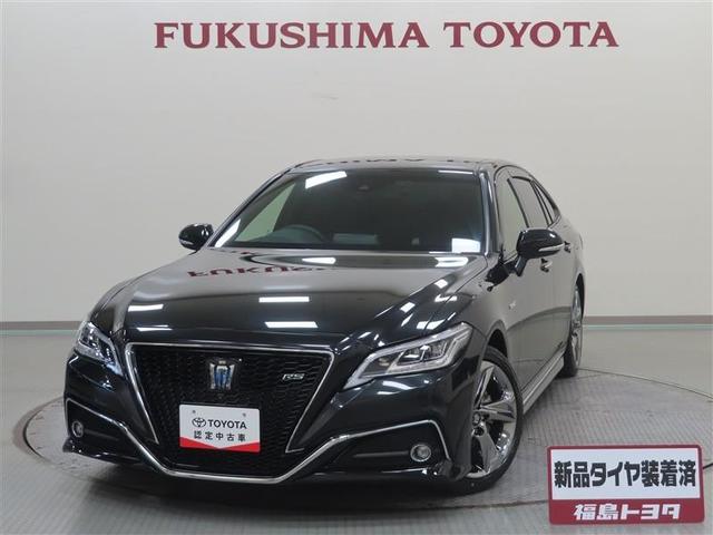 クラウンハイブリッド(トヨタ) ＲＳアドバンス　フルセグ　メモリーナビ　ＤＶＤ再生　ミュージックプレイヤー接続可　バックカメラ　衝突被害軽減システム　ＥＴＣ　ドラレコ　ＬＥＤヘッドランプ　ワンオーナー　記録簿　アイドリングストップ 中古車画像