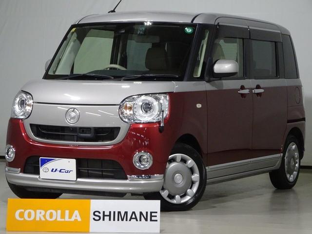 ムーヴキャンバス(ダイハツ) メイクアップSA2 4WD フルセグ メモリーナビ DVD再生 ミュージックプレイヤー接続可 バックカメラ 衝突被害軽減システム ETC ドラレコ 両側電動スライド LEDヘッドランプ ワンオーナー アイドリングストップ 中古車画像