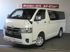 ハイエースバン スーパーGL ダークプライムII 衝突回避システム 運転席助手席エアバック 半革シート ESC スマートエントリー LEDライト エアコン パワーウィンドウ エアバック キーレスエントリー イモビライザー パワーステアリング ABS 中古車画像