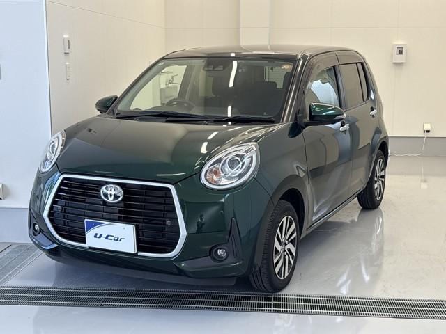 パッソ(トヨタ) モーダ Gパッケージ 記録簿付き ワンオーナ 横滑り防止 キーフリーシステム スマートキー Bカメラ LEDヘッドライト パワーステアリング アルミ ABS イモビライザー WエアB パワーウインドウ ETC ナビTV 中古車画像