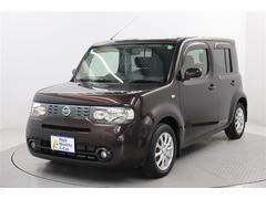 キューブ 15X Vセレクション セキュリティアラーム 地デジフルセグ Bカメ AUTOエアコン エコモード ETC 記録簿付き メモリーナビ キ-フリ- アルミホイール ナビTV ABS パワーステアリング 運転席エアバッグ 中古車画像