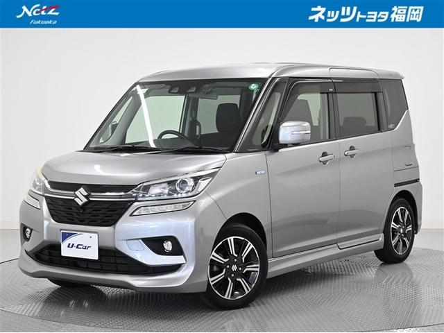 ソリオバンディット(スズキ) ハイブリッドＭＶ　両側パワードア　盗難防止　アイスト　Ｂモニ　ＥＴＣ付き　サイドエアバッグ　地デジフルセグＴＶ　アルミ　オートクルーズ　定期点検記録簿　横滑防止装置　ナビＴＶ　メモリーナビ　ＬＥＤライト　Ｗエアバック 中古車画像